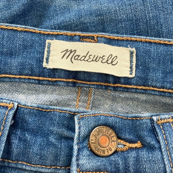 Madewell women’s slim straight denim jeans, size 26 - Picture 4 of 11